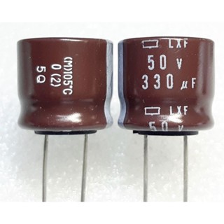 NCC Nippon Chemi-con LXF 330uf 50v Capacitor ตัวเก็บประจุ คาปาซิเตอร์