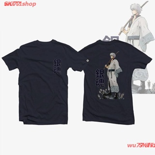 JpbE    อ่อน     Vone  SKTT1 เสื้อยืดยอดนิยม Wu77 Shop 2020 Cs# เสื้อยืดแขนสั้นคอกลมลาย Gintama Sakata Gintoki ทรงห_09