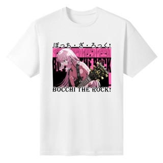 Bocchi the Rock! Anime Oversized T Shirt for Woman Plus Size Tshirt for Men Cotton Tops Tees Unisex_07