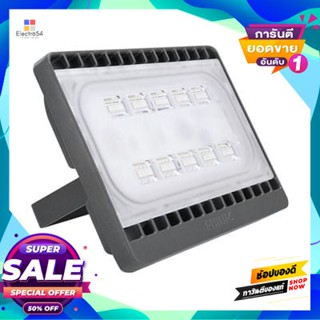 30 โคมฟลัดไลท์ LED 30 วัตต์ Warm White PHILIPS รุ่น BVP171 30W/WW ขนาด 15.5 x 20.5 x 6.8 ซม. สีเทาLED Floodlight 30 Watt