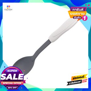 Nylon ทัพพี ไนล่อน Pp Kassa Home รุ่น Jh2107G สีเทา - ขาวladle Nylon Pp  Home Model Jh2107G Gray - White