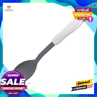 Nylon ทัพพี ไนล่อน Pp Kassa Home รุ่น Jh2107G สีเทา - ขาวladle Nylon Pp  Home Model Jh2107G Gray - White