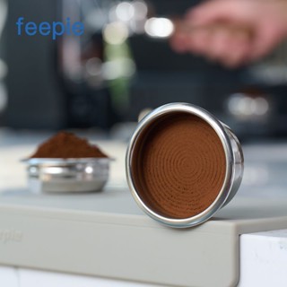 Feepie ชามกาแฟ พายผง แบบสเตนเลส 3 มม. 18 กรัม 22 กรัม แบบเปลี่ยน