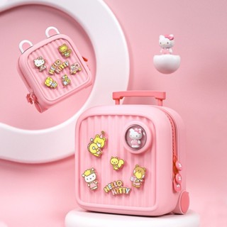 กระเป๋าเป้สะพายหลัง Hello Kitty กระเป๋านักเรียนน่ารักๆ พร้อมส่ง กระเป๋าคิดตี้มินิ (ไม่มีล้อ)