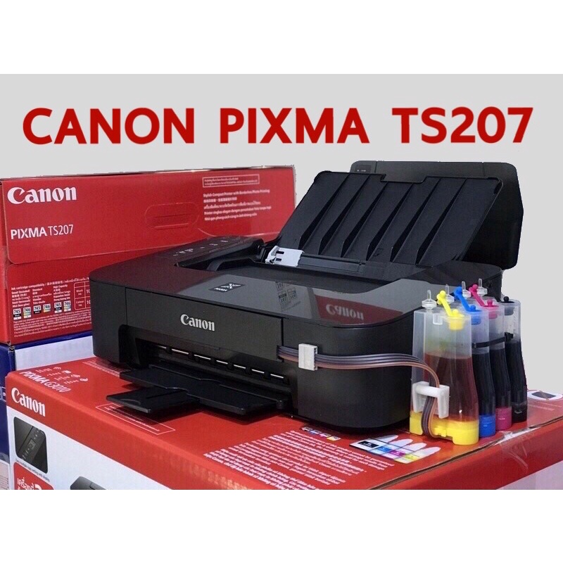 Printer Canon Pixma Ts207 , Ts307 WIFI & IP 2770 INKTANK ตลับใหม่ของแท้