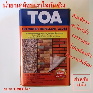 TOA100 water repellent gloss น้ำยาเคลือบเงาใสกันซึม