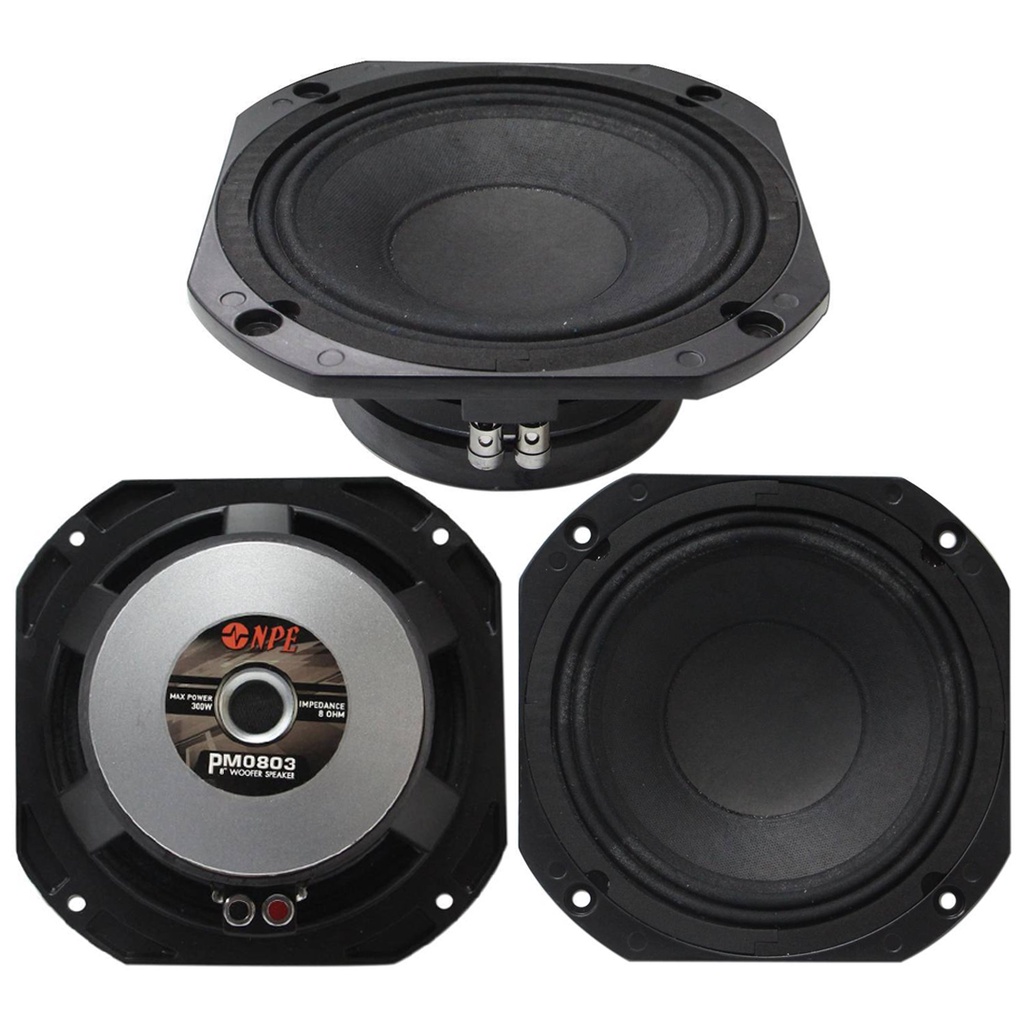 ดอกลำโพง8นิ้ว NPE รุ่น PM0803 ลำโพง 8" 300W ราคาต่อดอก