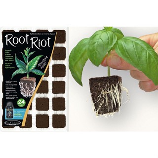 วัสดุปักชำ Root Riot Planter Cubes for Germination 1 Cube แบ่งขายเป็นก้อน(วัสดุปลูกสำหรับปักชำ เพาะเมล็ด) ของแท้USA 100%