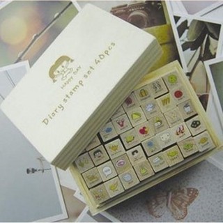 ตัวปั๊ม HAPPY DAY stamp set 40 piece