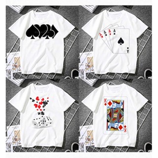 PLAYING CARD SHIRT | GRAPHIC TEE | FREE SIZE | PLUS SIZE_07