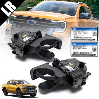 * ของแท้ * ที่วางแก้วน้ำ ที่วางแก้วน้ำในรถ รุ่น ฟอร์ด เรนเจอร์ FORD RANGER NEXT GEN ปี 2022 - 2023 สีดำ 1คู่ มีขายแยก