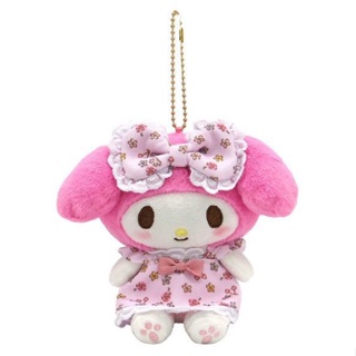 [ส่งตรงจากญี่ปุ่น] พวงกุญแจตุ๊กตาซานริโอ้ ลายดอกไม้ Ver. My Melody Japan Sanrio