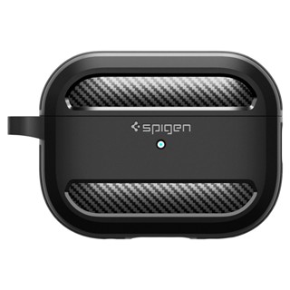 SPIGEN เคสสำหรับ AirPods Pro 2 Rugged Armor : Matte Black