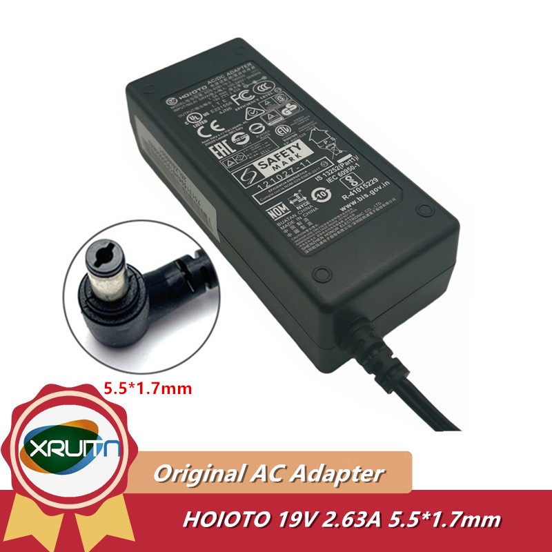 ของแท้ HONOTO ADS-65BI-19-3 19050G PA-1501-91 AC DC Adapter Power Charger 19V 2.63A 50W สําหรับ HP 2