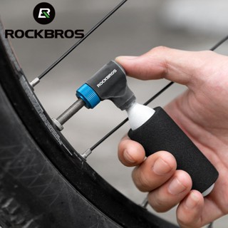 【CO2 ไม่รวม】rockbros อะแดปเตอร์ปั๊มลมยางจักรยาน CO2 CO2 ขนาดเล็ก อุปกรณ์เสริม สําหรับรถจักรยานเสือภูเขา