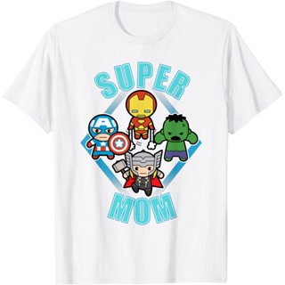 Marvel Mothers Day Kawaii Team Super Mom Graphic T-Shirt Adult and youth comfortable cotton T-shirt_04