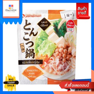 ยามาโมริ ทงคตสึ นาเบะ ซุปหม้อไฟสไตล์ญี่ปุ่น 27 มล. x 6 ซอง