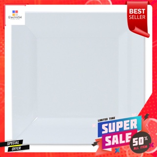 เอโร่8"White นิ้วจานสี่เหลี่ยมเมลามีน8สีขาวaro MelamineSquarePlate 8"White