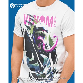 Marvel Venom Ripped Unisex Tshirt White_05