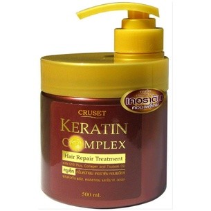 Cruset Keratin Complex Hair Repair Treatment ทรีทเม้นท์ ครูเซ็ท เคราติน 500ml.