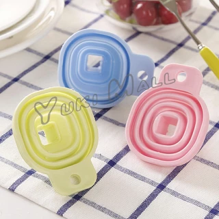 YuKi กรวยซิลิโคน พับเก็บประหยัดพื้นที่ พกพาสะดวก Silicone funnel