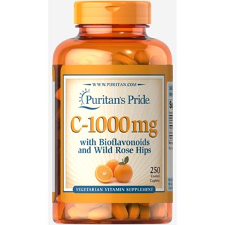 วิตามินซี Puritans Pride Vitamin C-1000 mg with Bioflavonoids &amp; Rose Hips