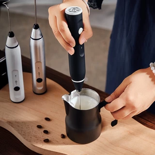 🧊 ICE COFFEE เครื่องตีฟองนม แบบชาร์จ usb มีให้เลือก3สี ที่ตีฟองนม การเกิดฟองอย่างรวดเร็ว ทนทาน