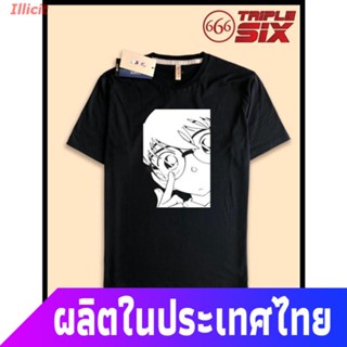 นักสืบโคนันเสื้อยืดถักฤดูร้อน เสื้อยืดพิมพ์ลายการ์ตูน DETECTIVE CONAN แฟชั่นสตรี Detective Conan Short sleeve T-Wk?