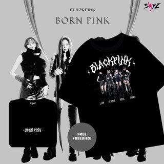 Black.pink pink venom Born Printed T-Shirt | Series Album_05