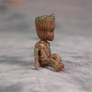 [risingmeup] โมเดลตุ๊กตาฟิกเกอร์ Guardians Of The Galaxy Tree Man ขนาด 6 ซม. ของเล่นสําหรับเด็ก