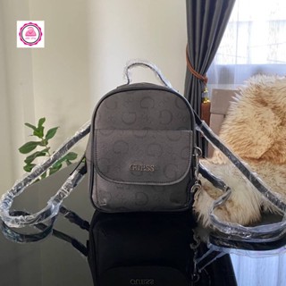 ส่งฟรี🔥 กระเป๋าเป้ผู้หญิง GUESS TRISTA  MINI LOGO  WOMEN  BACKPACK