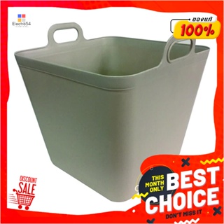 STORAGE กล่องหูหิ้ว STACKO รุ่นบิ๊กกี้ เอียร่า 42x40x41.5 ซม. สีเบจSTORAGE BOX WITH HANDLES STACKO EARA BIGGY 42X40X41.