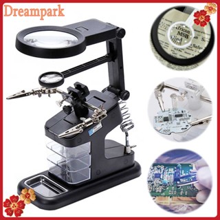 High Quality USB With10LED Light Light Clip Adjustable Soldering Magnifier 10XMagnifier Desk Lamp Repair Clamp Desktop Magnifying Glass