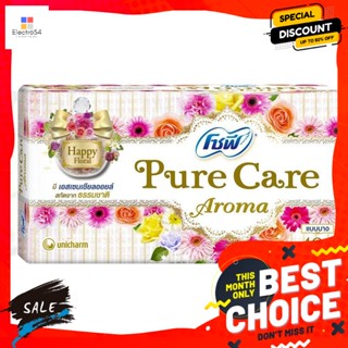 โซฟี เพียวแคร์ แผ่นอนามัย กลิ่นแฮปปี้ฟลอรัล แพ็ค 40 Sofy Pure Care Sanitary Pad Happy Floral Scent Pack 40