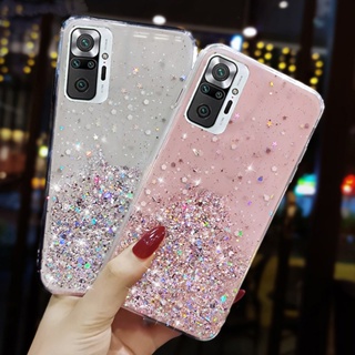 เคสโทรศัพท์มือถือแบบนิ่ม TPU ใส ลายกลิตเตอร์ ระยิบระยับ สําหรับ VIVO V23 V23E V23Pro V21 V21E V20 V20SE V20Pro V15 V15Pro