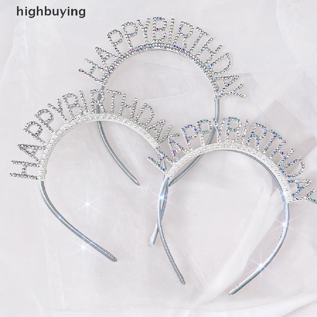 [highbuying] แฟชั่น หวาน วันเกิด เด็กผู้หญิง ที่คาดผม โลหะ อัลลอยด์ พลอยเทียม งานเลี้ยงวันเกิด มงกุฎเจ้าหญิง ที่คาดผม ผู้หญิง มงกุฎ พร้อมส่ง