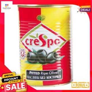 387คริสโปมะกอกดำไม่มีเมล็ดกรัมCrespo BlackPittedOlive 387g