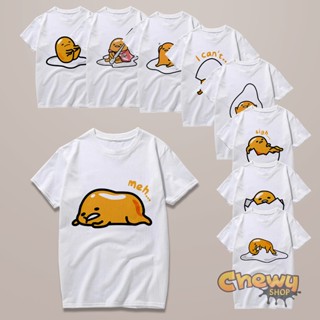 เสื้อยืดลายไข่ขี้เกียจ Gudetama สุดน่ารัก ใส่ได้ทั้งชายและหญิง Unisexสินค้าเฉพาะจุด_07