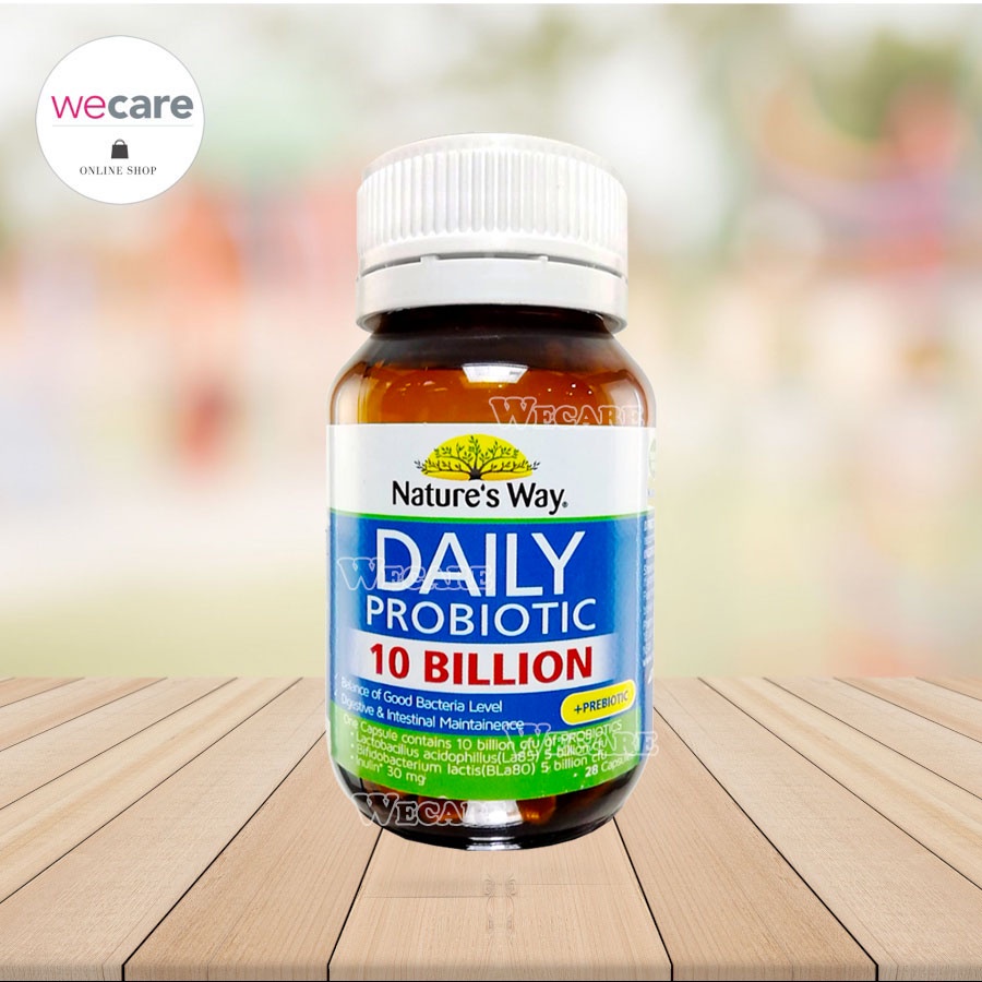 Nature's Way Probiotic 10 millions 28เม็ด เนเจอร์เวย์ โปรไบโอติก