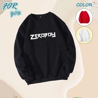 Zeroboy เสื้อแขนยาว ซีโร่บอย ผ้าเกรด A แบบสวม เสื้อกันหนาว เสื้อแจ็คเก็ต งานดีแน่นอน หนานุ่มใส่สบาย