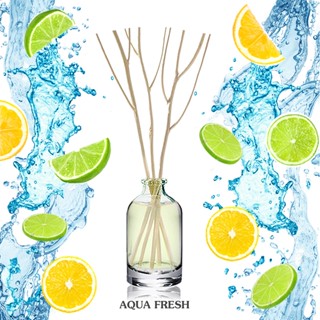 ก้านไม้หอมปรับอากาศขนาดมินิ 15ml AQUA FRESH อะควาเฟรช มะนาวซ่า