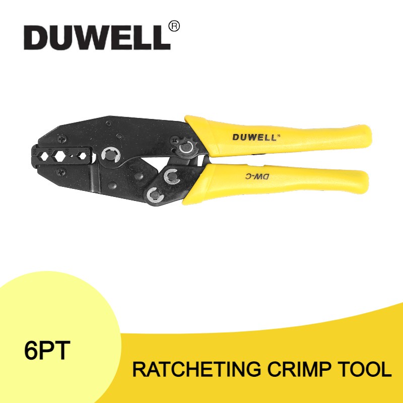 Duwell ROOTCHETING CRIMP TOOL 6PT (4 ขนาด)