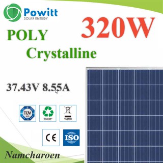 ..320W แผงโซลาร์เซลล์ Poly crystalline PV Solar Module POWITT รุ่น POLY-320W NC