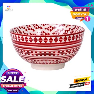 Style ชามเซรามิกสไตล์ญี่ปุ่น Kassa Home รุ่น A131607-13 ขนาด 4.25 นิ้ว สีแดงjapanese Style Ceramic Bowl  Home A131607-13