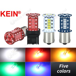 Kein หลอดไฟเลี้ยว ไฟถอยหลัง Led 1156 BA15S T20 7440 WY21W W21W 5 สี สําหรับรถจักรยานยนต์