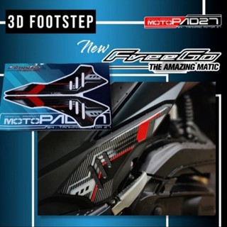 Motopad27 สติกเกอร์ Freego 125 Footstep New Freego 125 2023