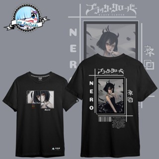 Anime Shirt - Nero - Black Clover T-Shirt For Men And Women_01