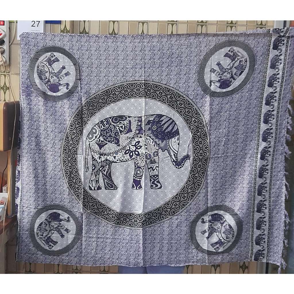 ผ้าคลุมไหล่ผ้าห่มบาหลี/ผ้าบาลี Motif SR09 - SFShop