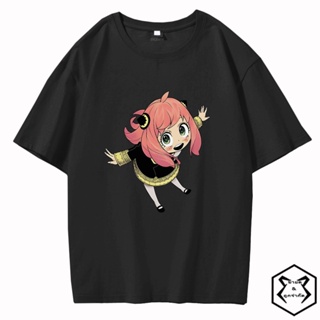 2022 Spy X Family Tshirt Anya Smug Bond Forger Yor And Loid T-shirt Anime Graphic Printing 100% Cotton Tee-shirt Sh_03