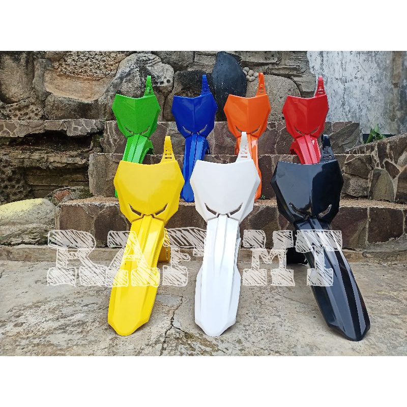 FRONT SPAKBOR RMZ 450 และ NUMBER BOARD RMZ 450 BODY COVER RMZ 450 RMZ 450 FRONT SPAK RMZ 450 หมายเลข